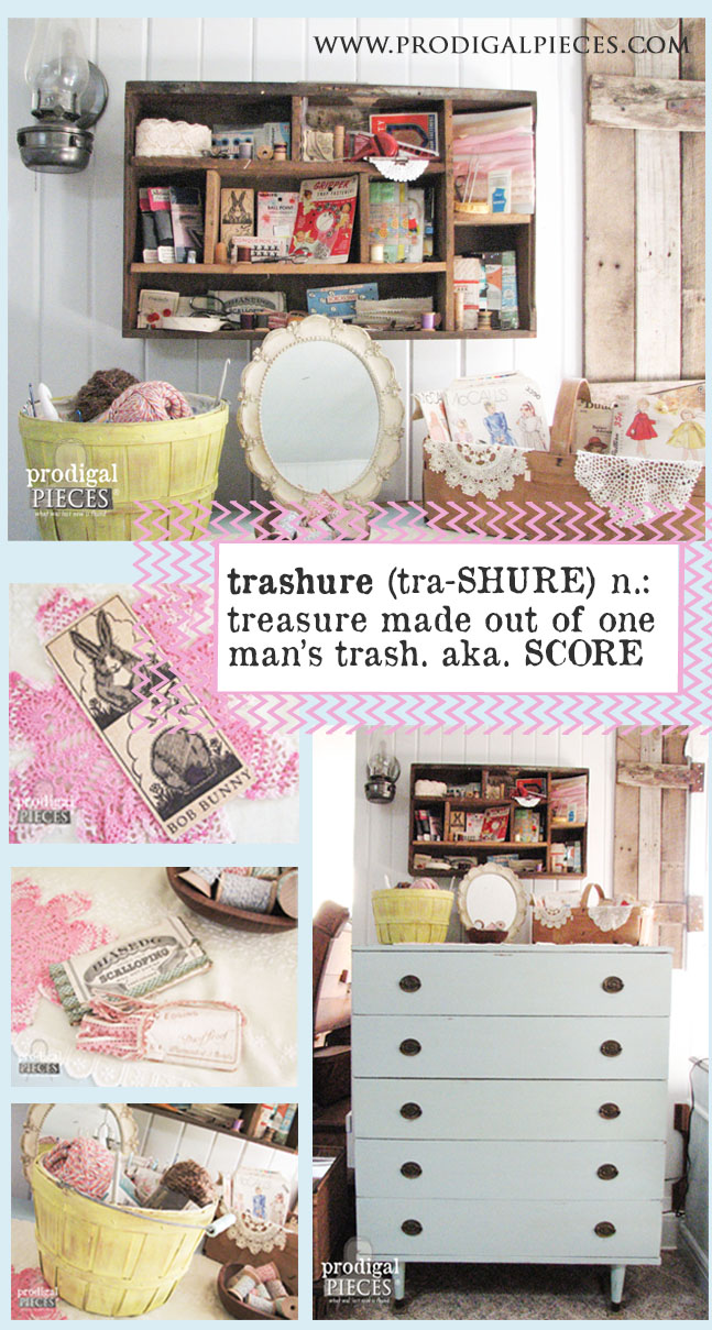 Trashure: Making Treasure Out of Trash by Prodigal Pieces | prodiaglpieces.com prodigalpieces