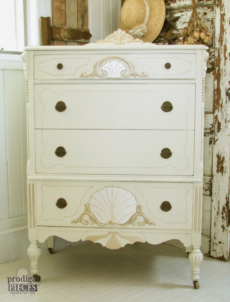 Chest of Drawers with Dolled-up Details