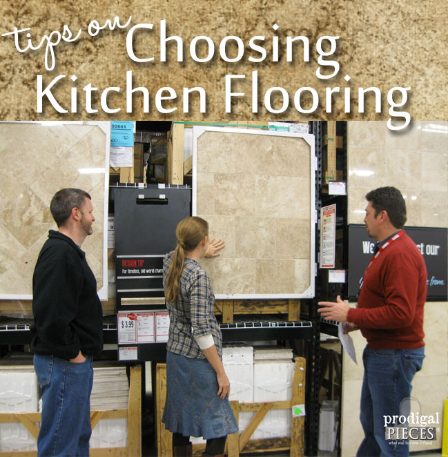 How to Choose Kitchen Flooring by Prodigal Pieces | prodigalpieces.com
