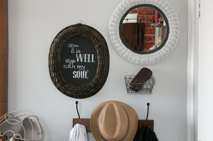 Wall Art from Thrifted Finds ~ DIY Fun