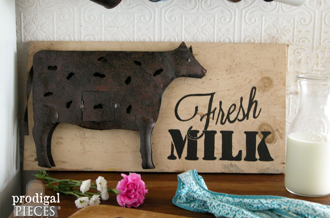 Metal Art - Repurposed Farmhouse Decor
