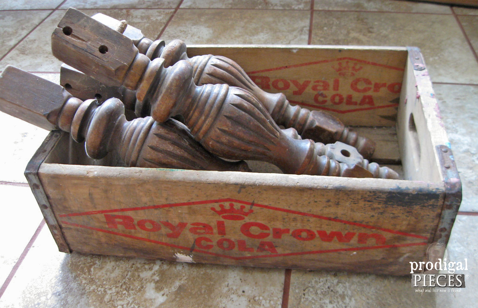 Royal Crown Cola Crate | Prodigal Pieces | www.prodigalpieces.com