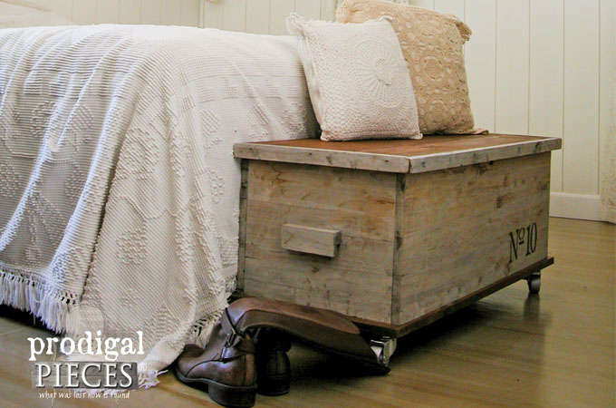 Cedar Chest from Trash to Treasure