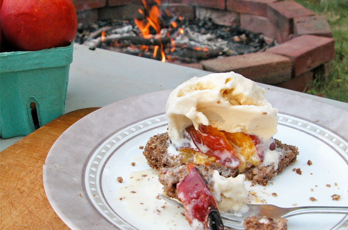Roasted Stone Fruit Dessert