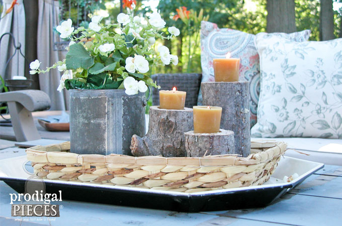 Log Candlesticks ~ A DIY Tutorial