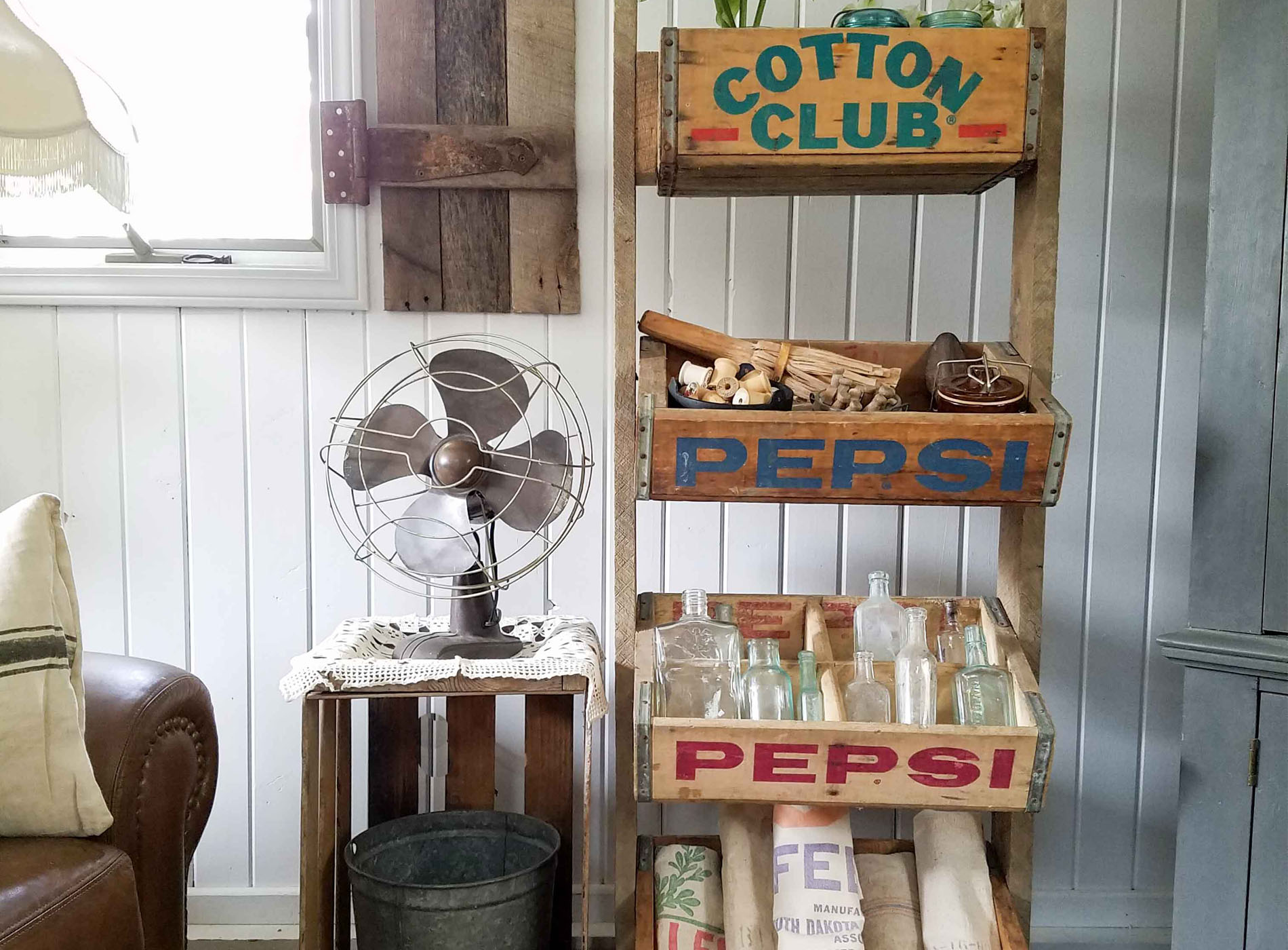 Soda Crate Stand from Vintage Crates