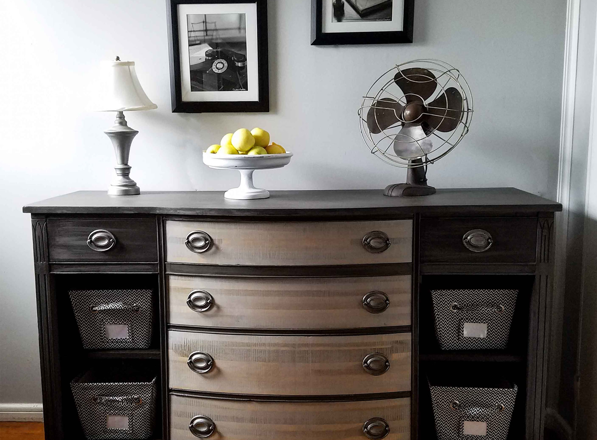 Vintage Buffet from Trash to Trashure