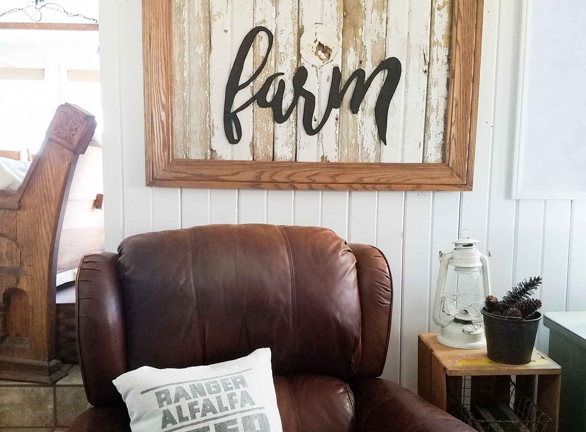 Repurposed Wall Art from 3 Thrifted Frames