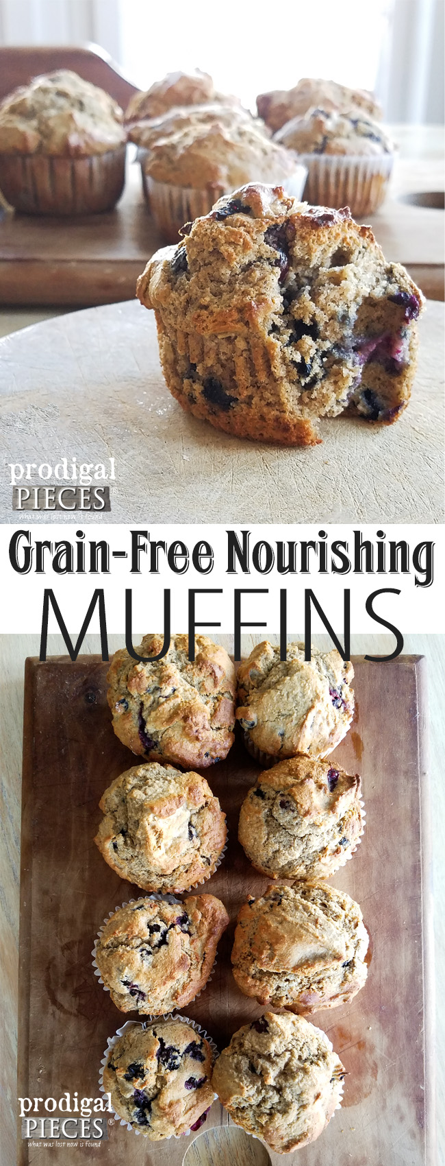 You can have your muffin and eat it too. Delicious grain-free muffin recipe from Prodigal Pieces | prodigalpieces.com