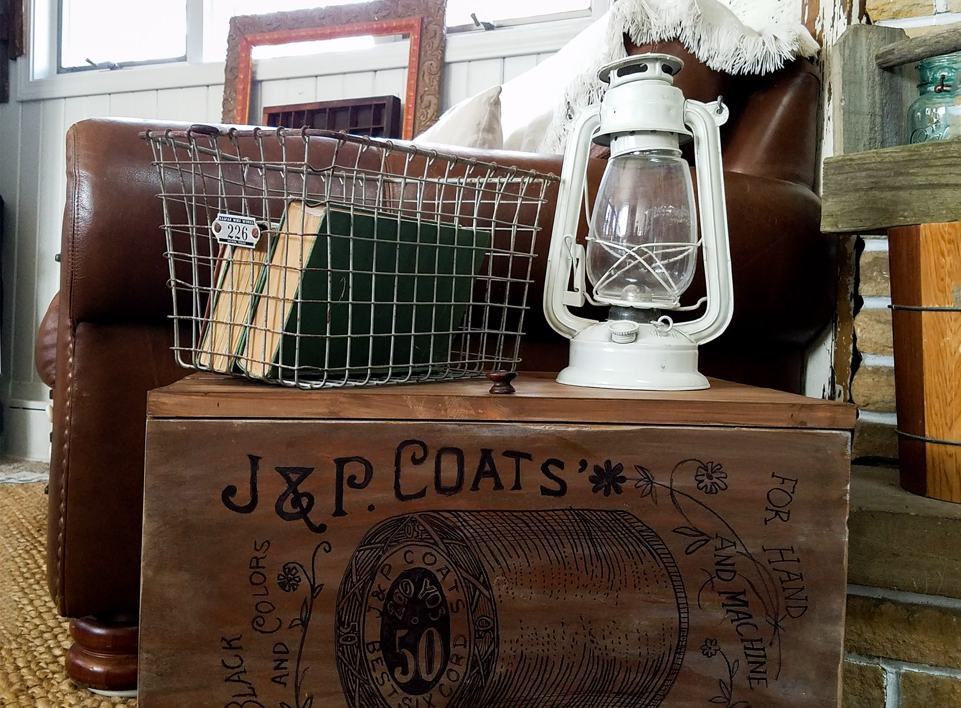 Repurposed Cabinet Door Crate DIY