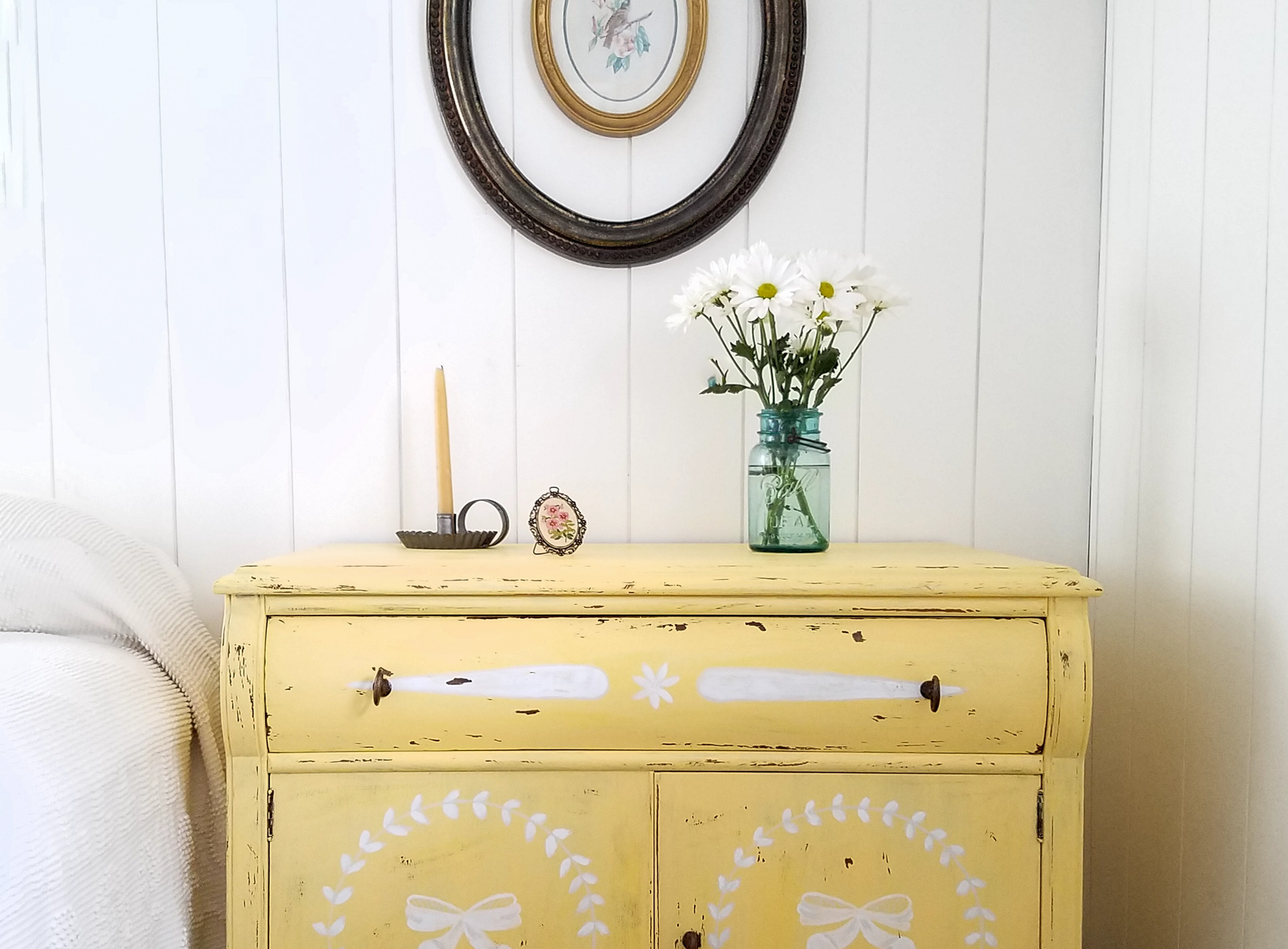 Vintage Chest Makeover with Prairie Style