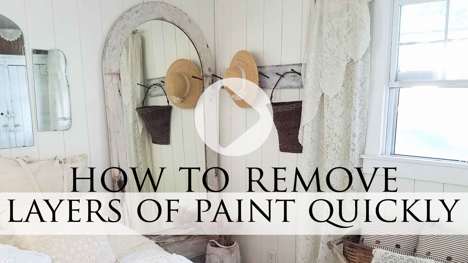 How to Remove Paint Layers Using a Heat Gun Video Tutorial by Larissa of Prodigal Pieces | prodigalpieces.com