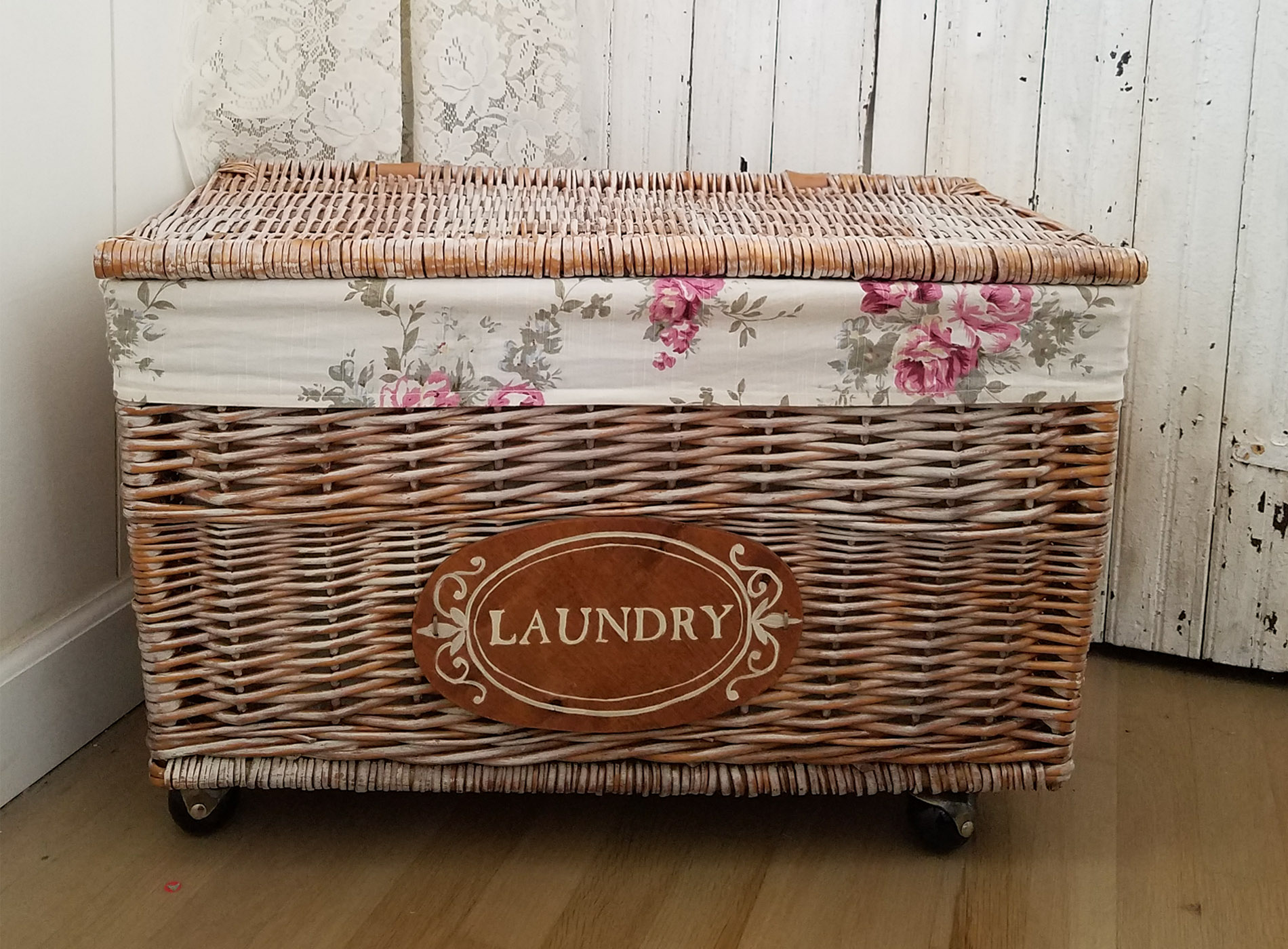 DIY Rolling Laundry Cart ~ Step-by-Step Tutorial