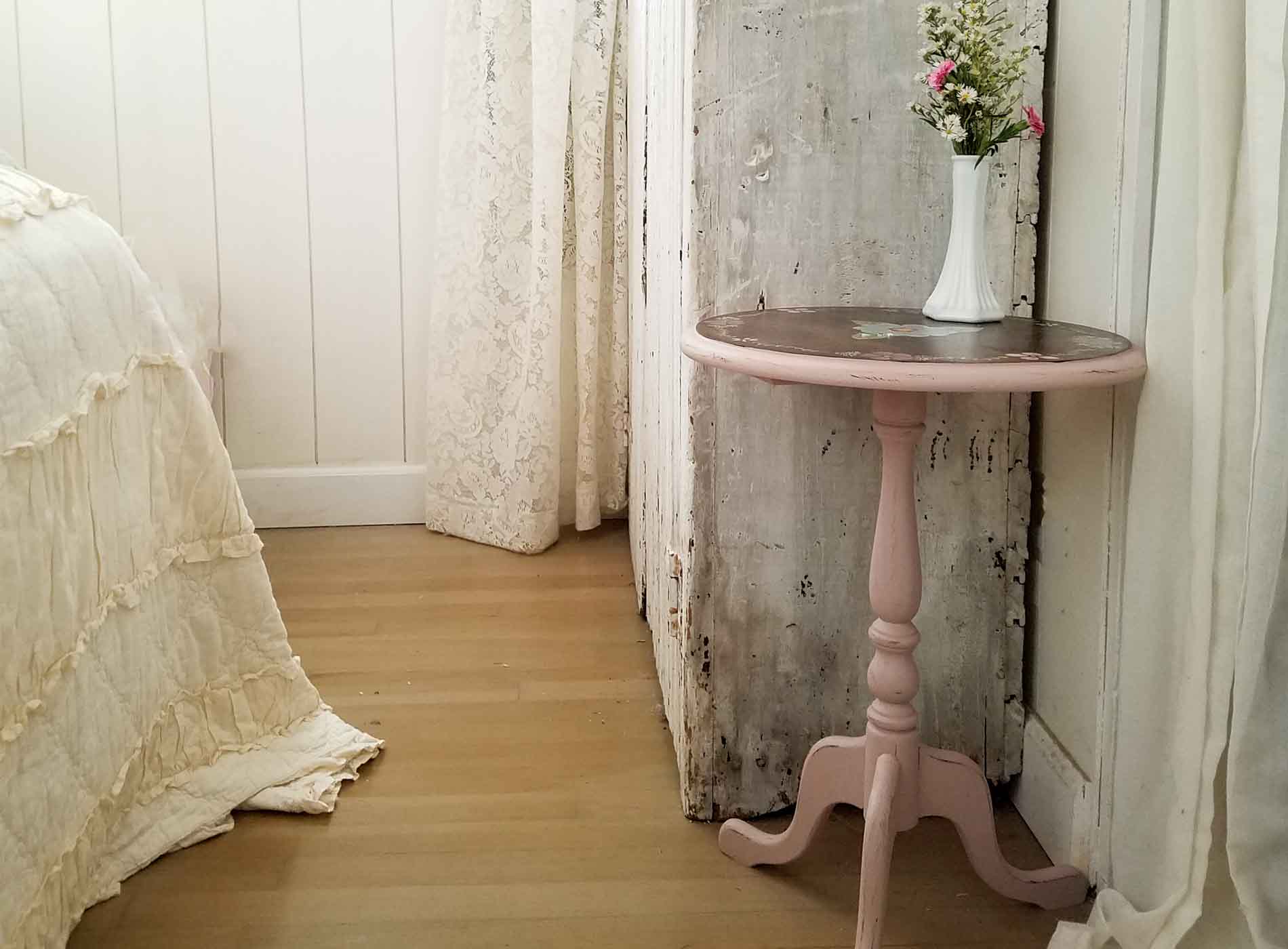 Ethan Allen Table Gone Cottage Chic