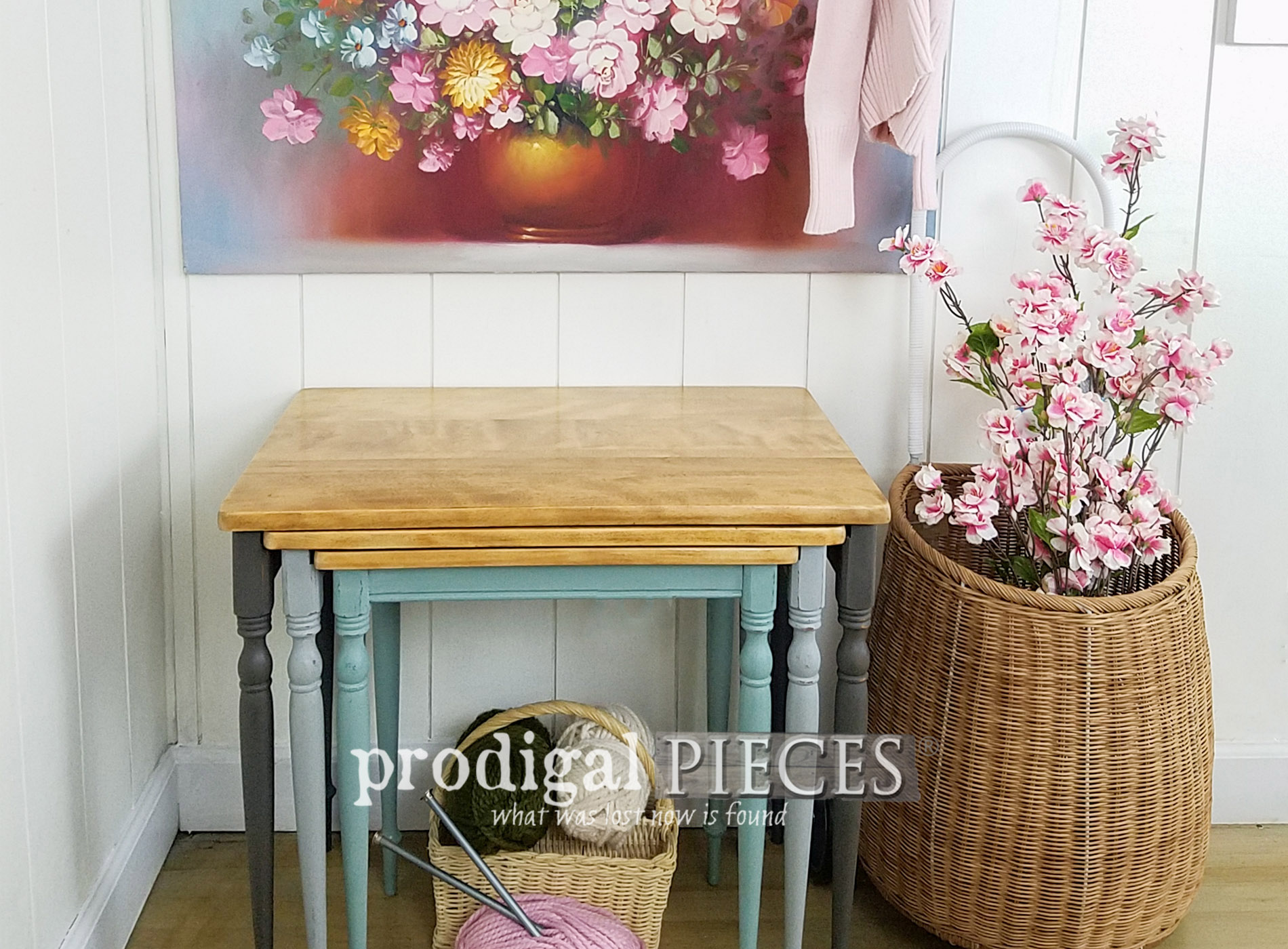 Vintage Nesting Tables Updated the Easy Way