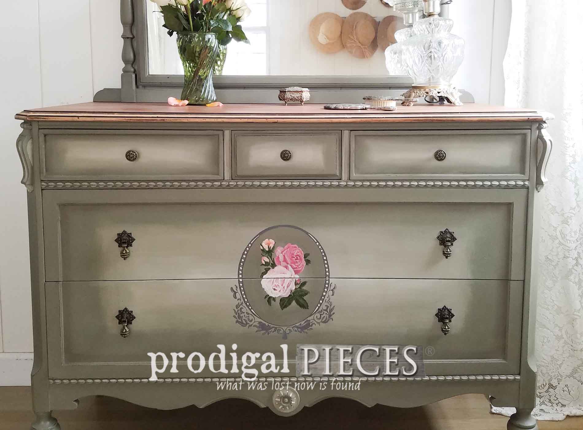 Antique Dresser Given Time-Worn Love