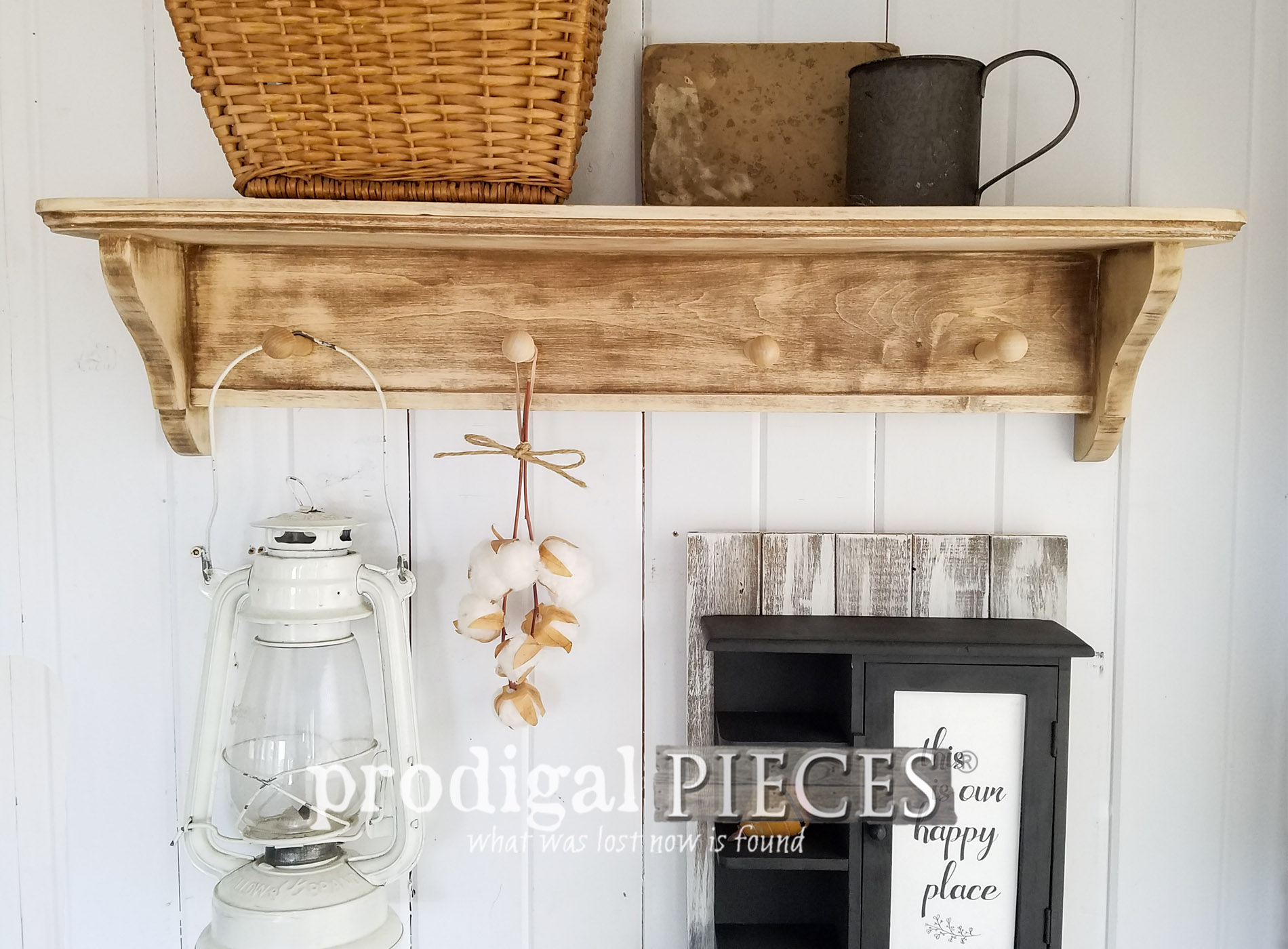 DIY Farmhouse Decor from Thrifted Finds