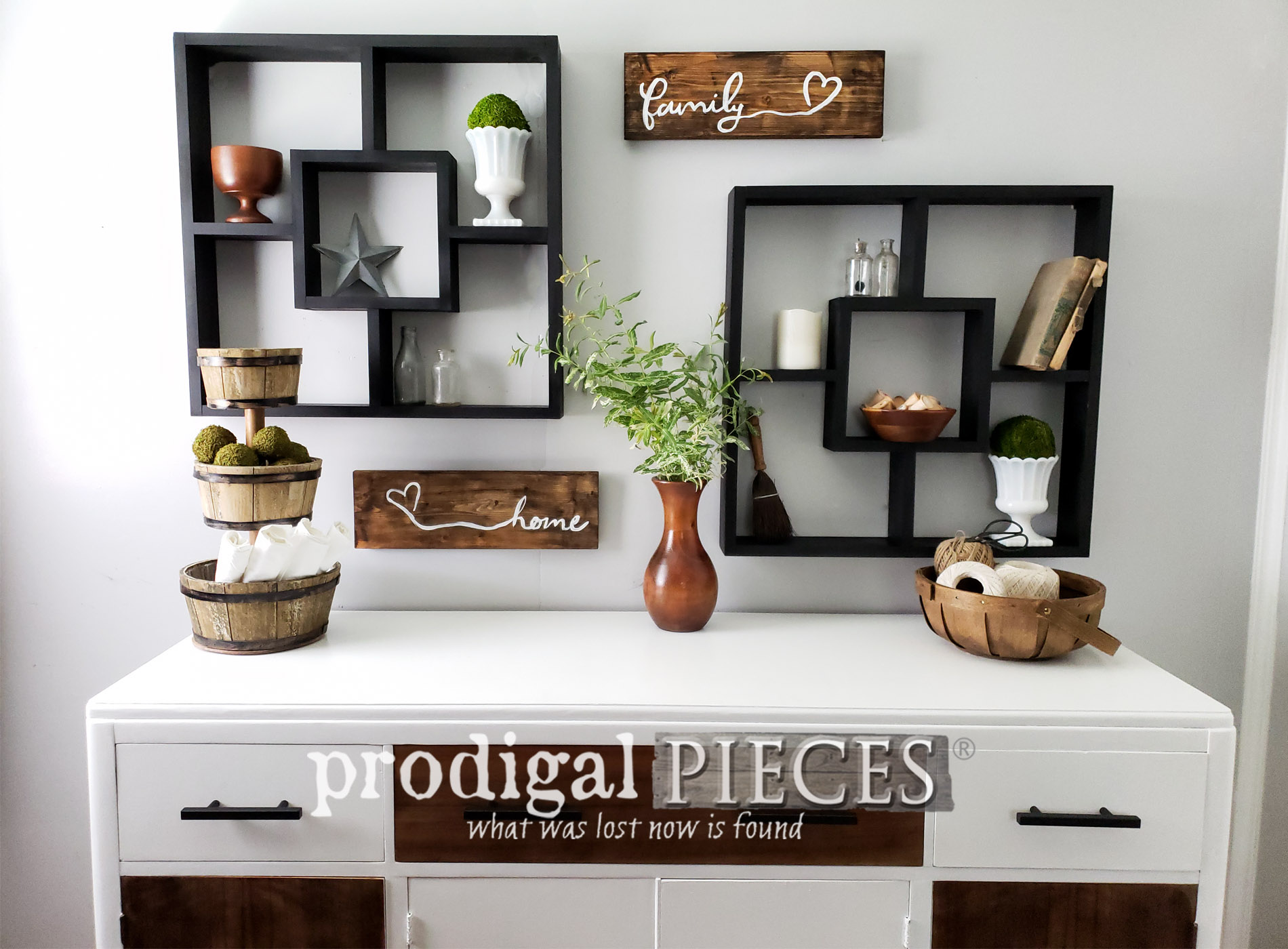 Vintage Art Deco Buffet gets Modern Update