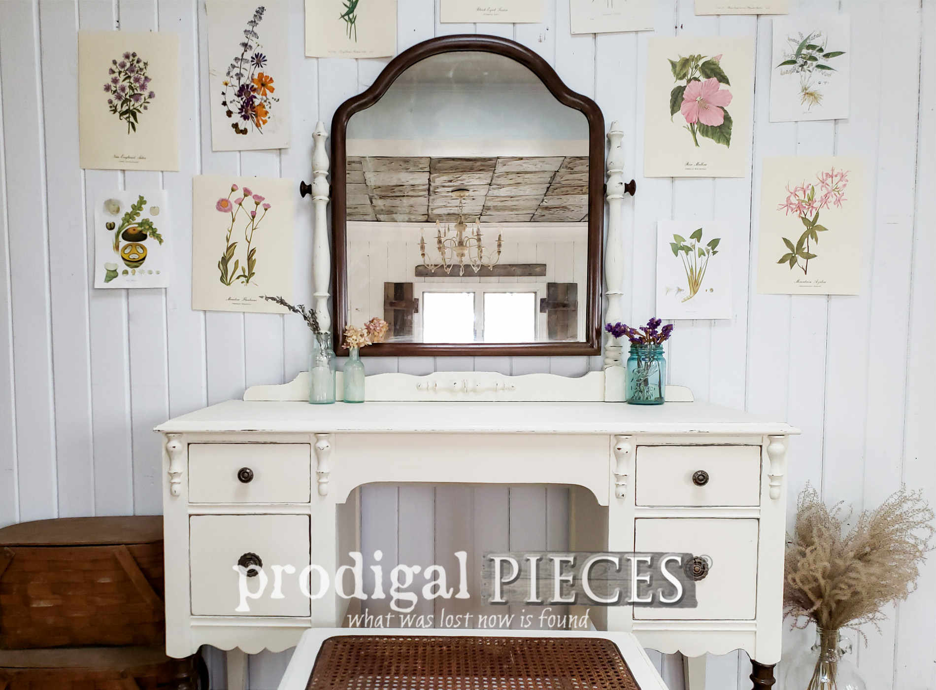 Antique Dressing Table Set Updated