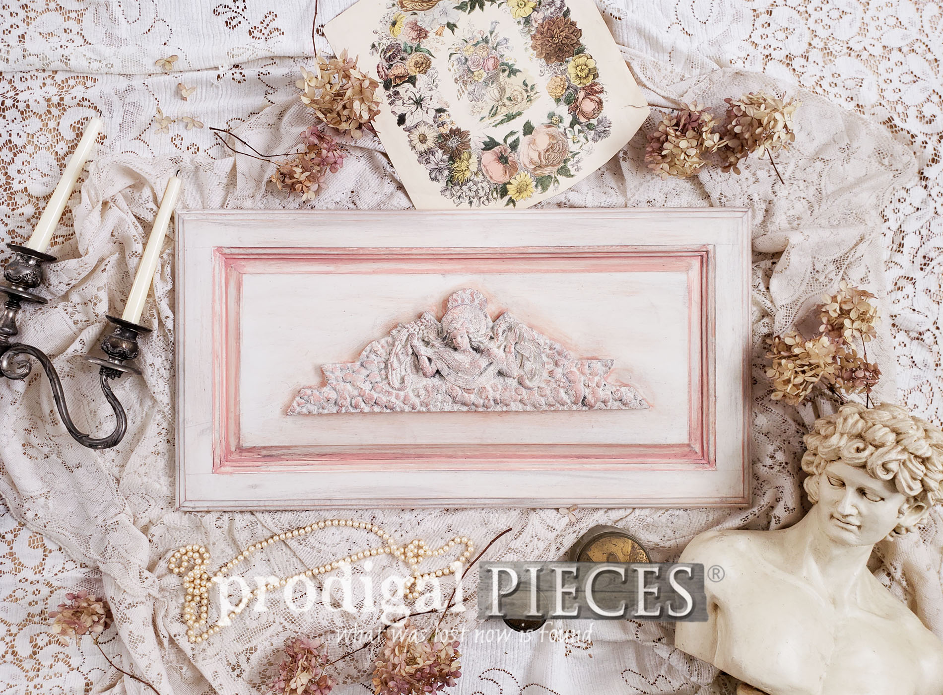 Paint Layering Technique ~ French Relief Wall Art
