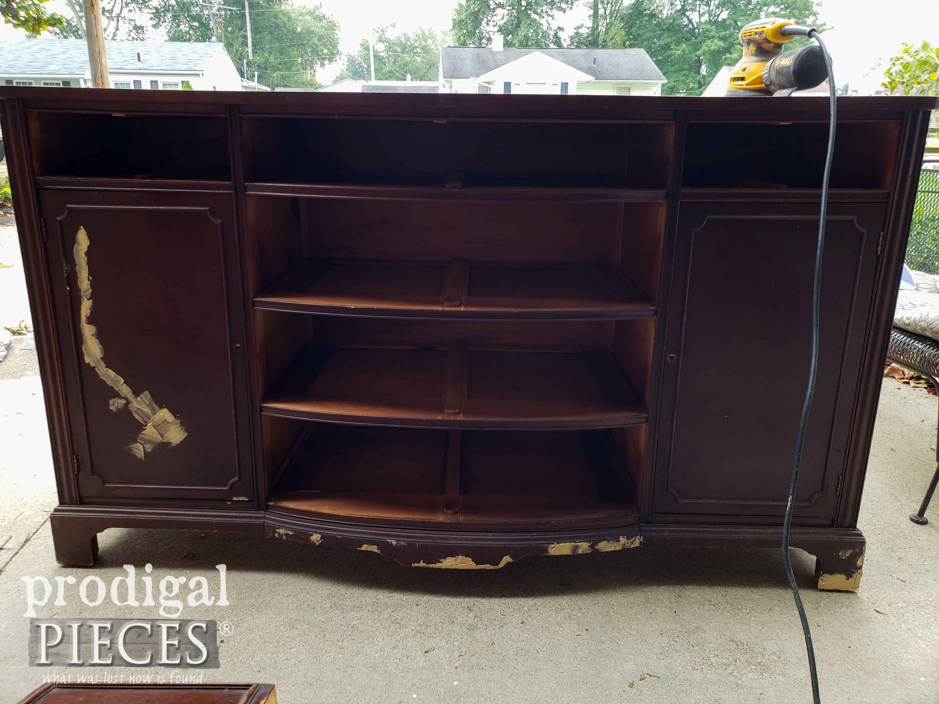 Vintage Buffet with Repairs | prodigalpieces.com Vintage Buffet with Repairs | prodigalpieces.com