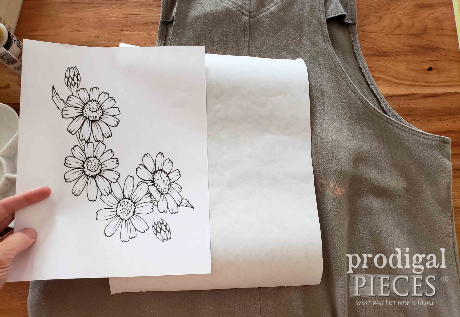 Freezer Paper & Clipart to Make Stencil | prodigalpieces.com Freezer Paper & Clipart to Make Stencil | prodigalpieces.com
