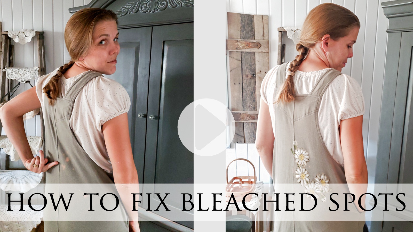 Video Tutorial How to Fix Bleached Spots by Larissa of Prodigal Pieces | prodigalpieces.com prodigalpieces Video Tutorial How to Fix Bleached Spots by Larissa of Prodigal Pieces | prodigalpieces.com prodigalpieces