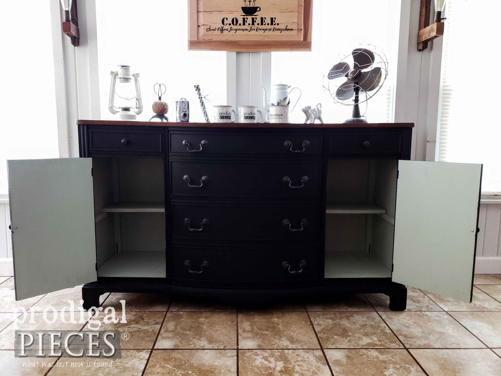 Peek-a-Boo Buffet Cabinets by Larissa of Prodigal Pieces | prodigalpieces prodigalpieces diy home homedecor farmhouse vintage coffee Peek-a-Boo Buffet Cabinets by Larissa of Prodigal Pieces | prodigalpieces prodigalpieces diy home homedecor farmhouse vintage coffee