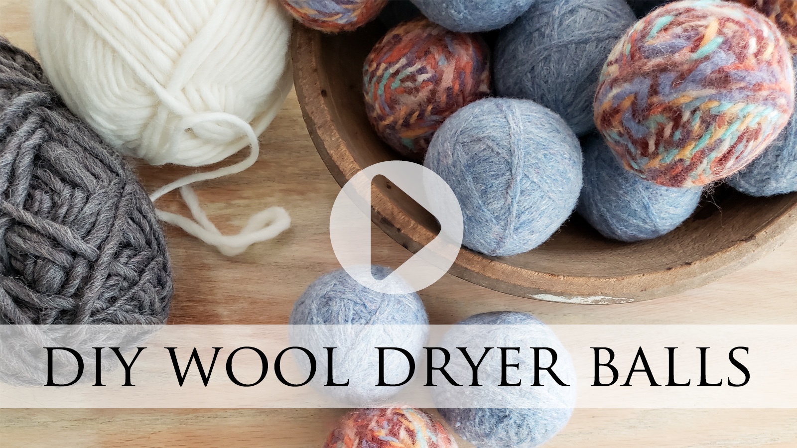 DIY Wool Dryer Balls from Felted Sweater by Larissa of Prodigal Pieces | prodigalpieces.com prodigalpieces