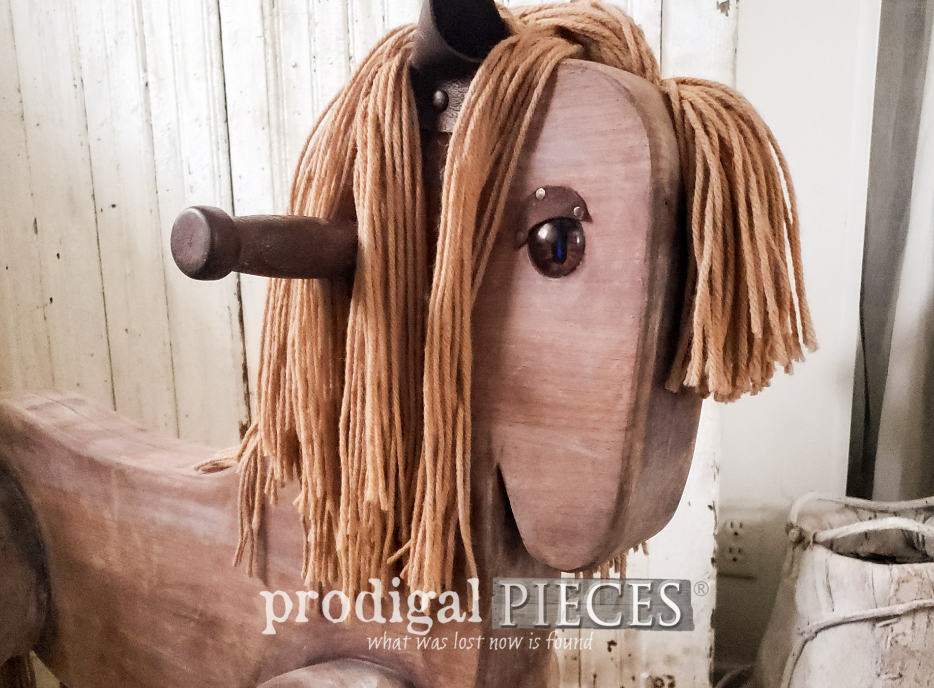 Vintage Rocking Horse Makeovers for Farmhouse Style