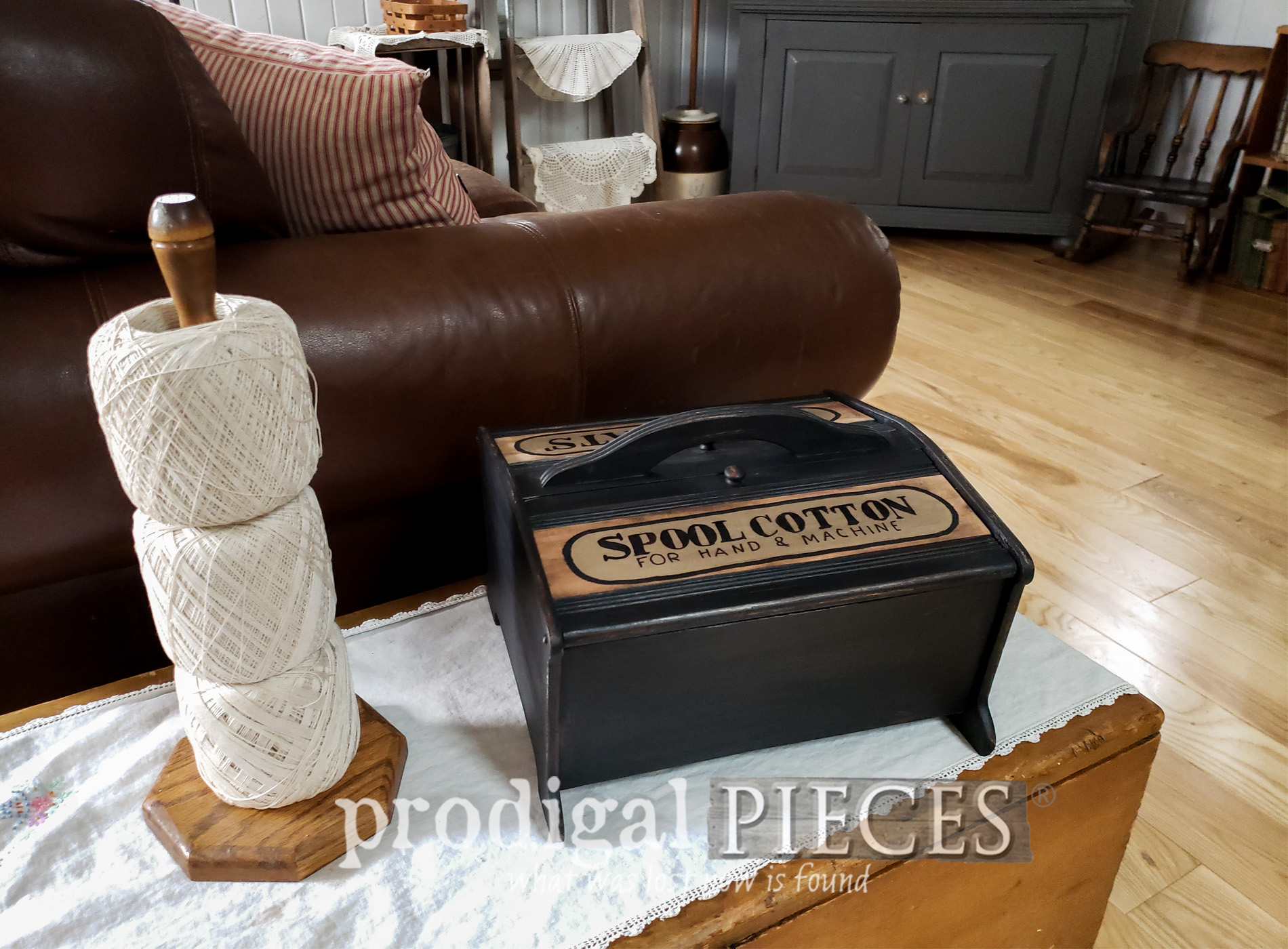 Upcycled Remote Control Holder