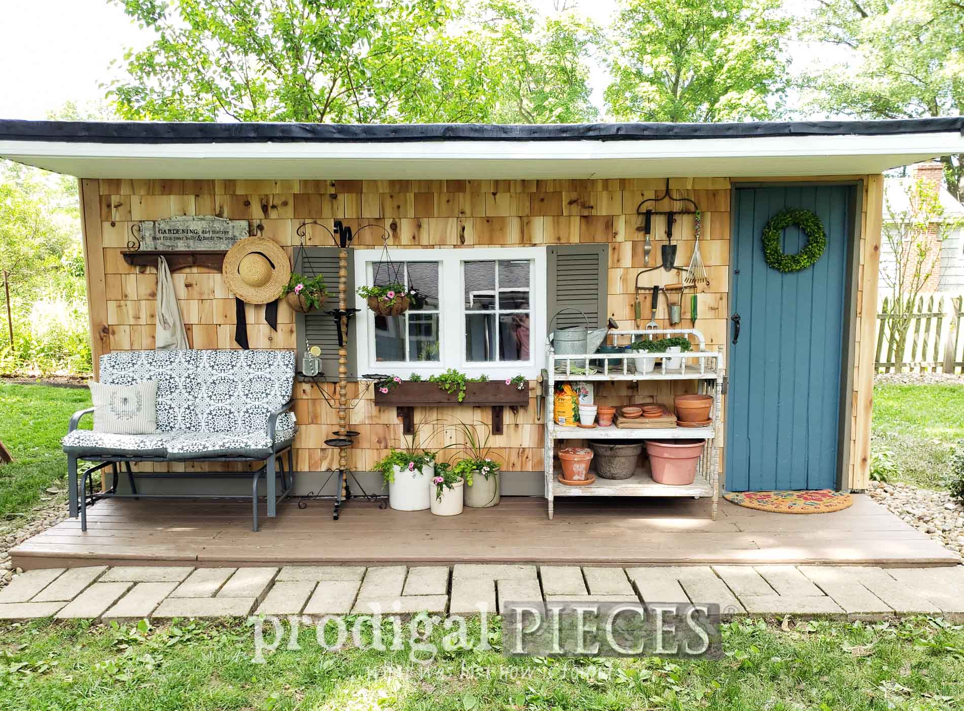 Garden Shed Remodel & Reveal