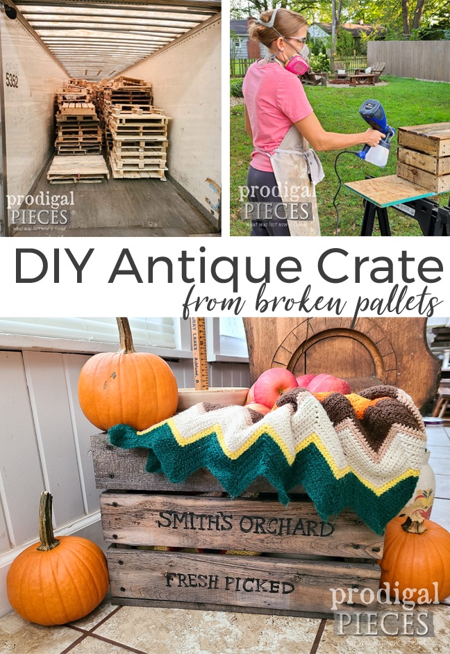 Grab those busted pallets and build a DIY 