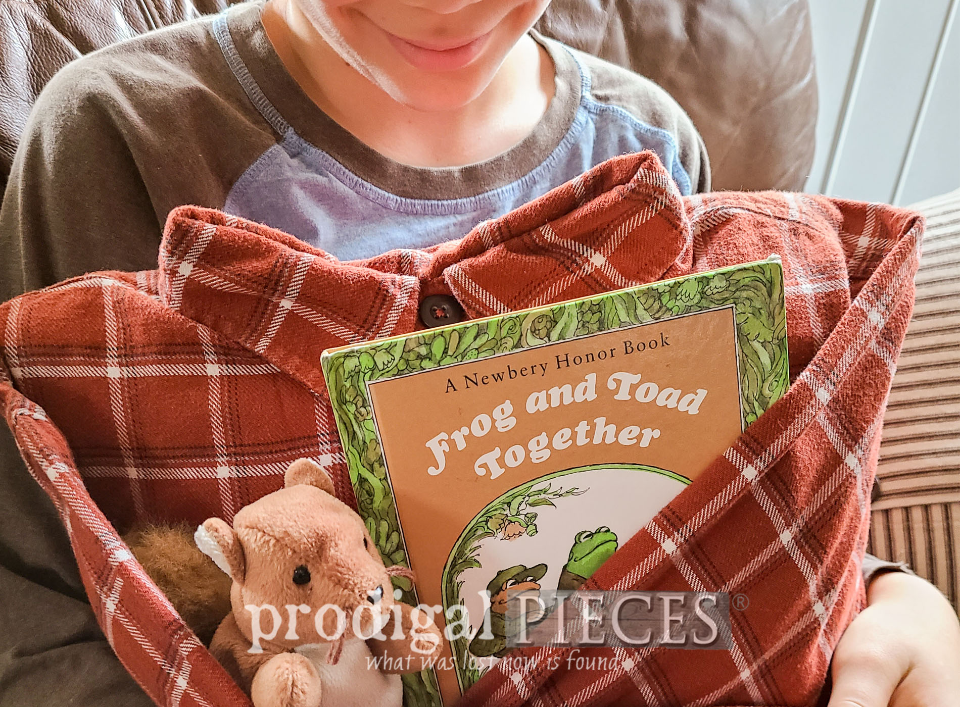 Upcycled Shirt Pocket Pillow ~ Gift Idea