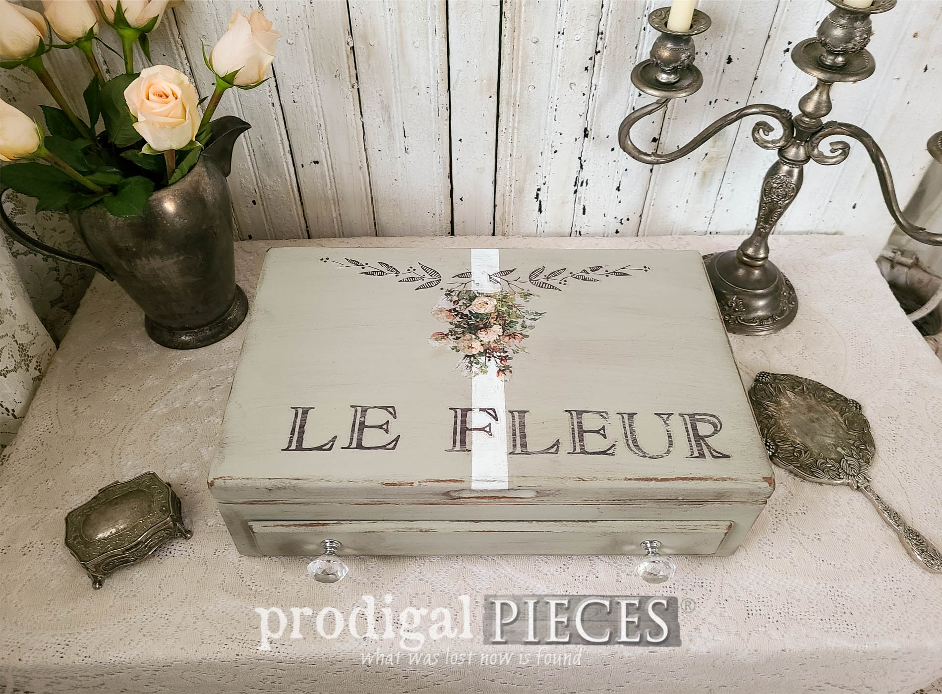 Upcycled Silverware Chest for Home Decor