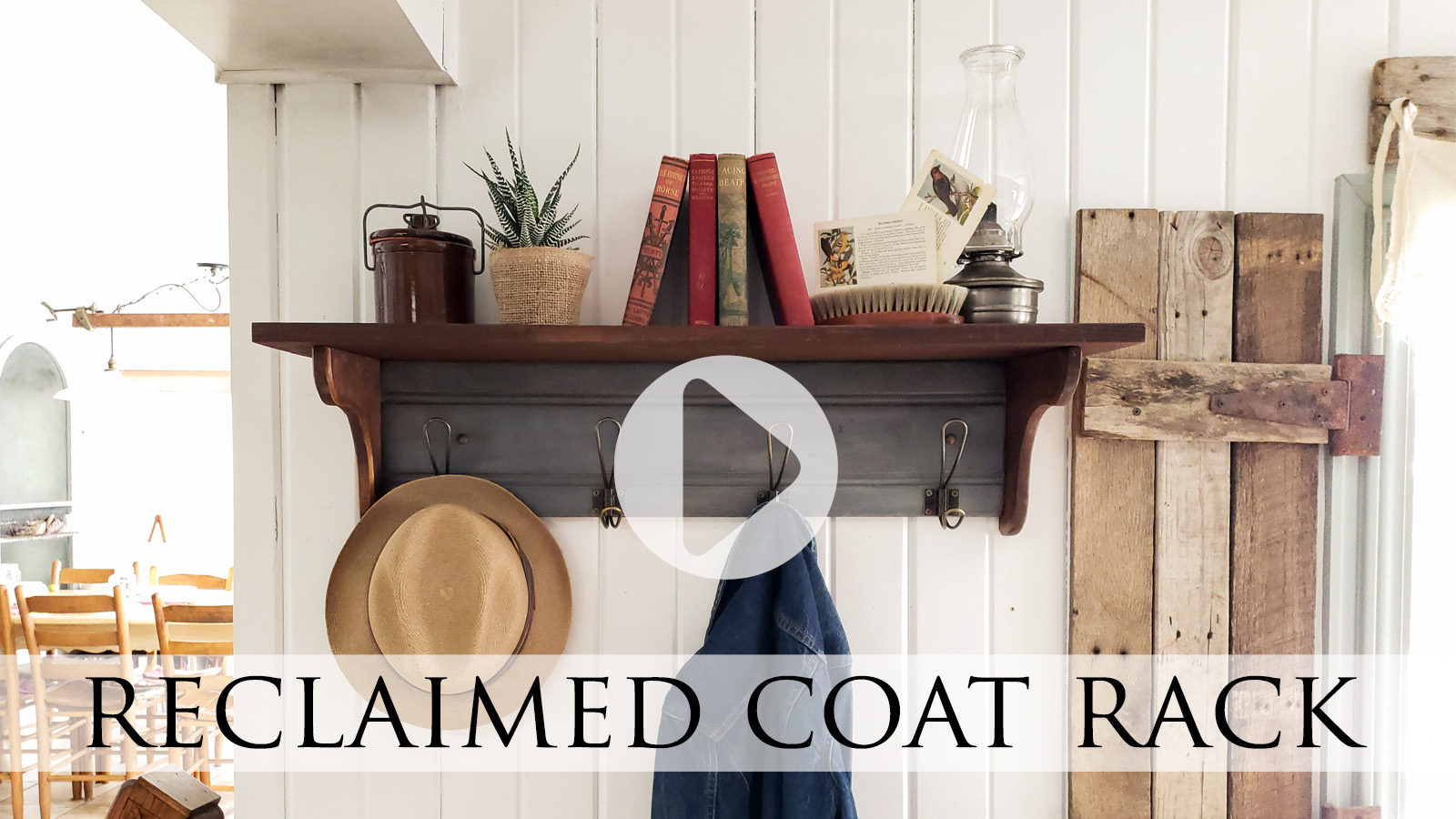 Drawer Front Reclaimed Coat Rack Tutorial by Larissa of Prodigal Pieces | prodigalpieces.com