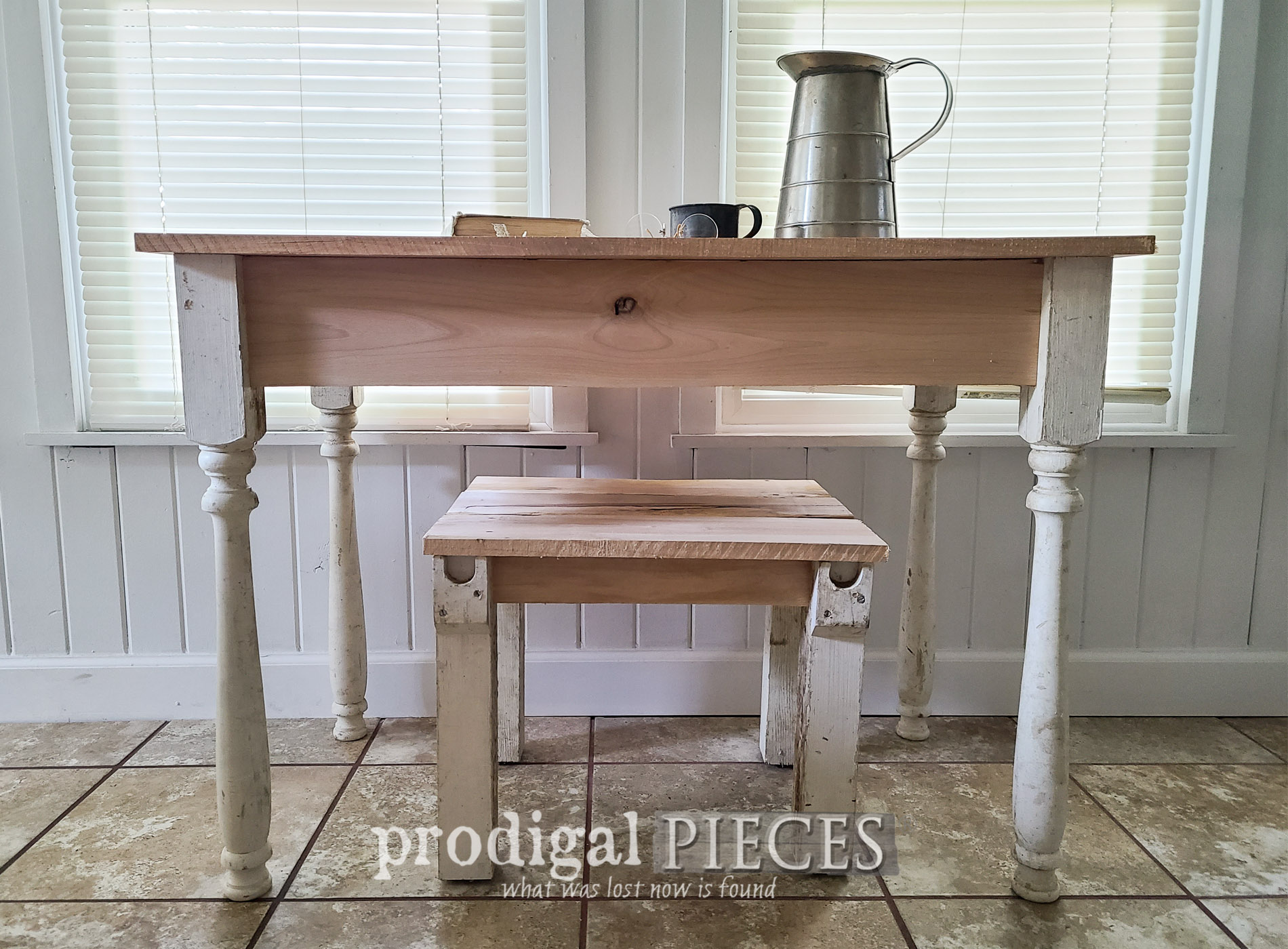 Reclaimed Desk Set ~ DIY Furniture Build