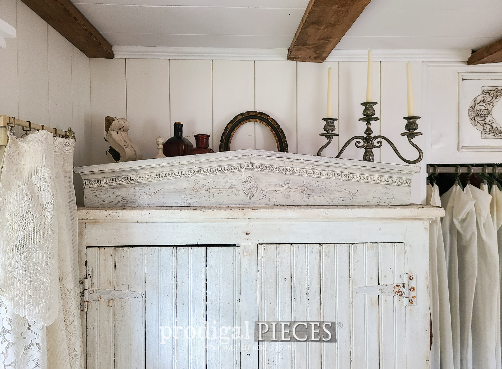 Farmhouse Pediment from Box Store Decor