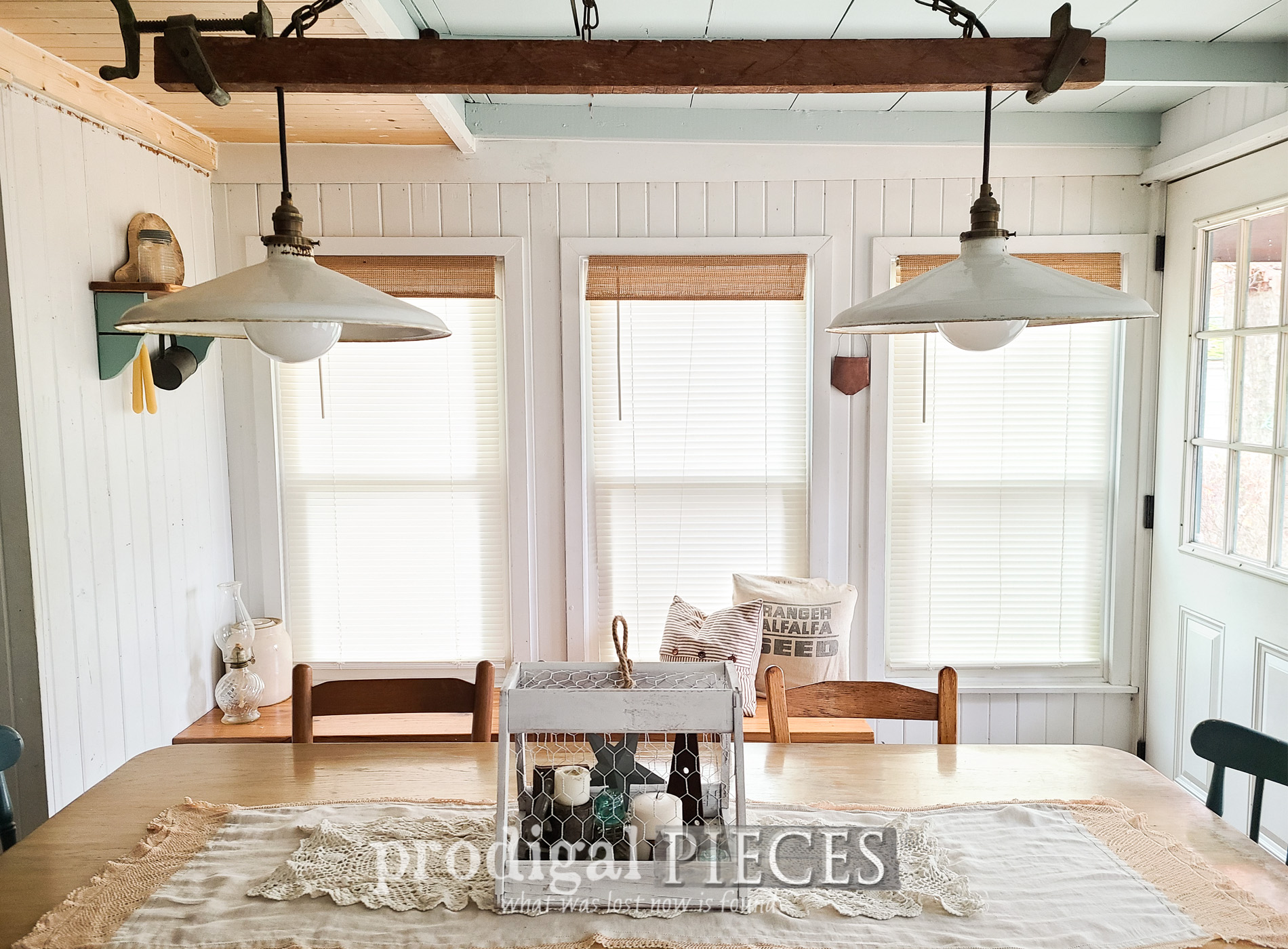 Salvaged Wood Decor for Farmhouse Style