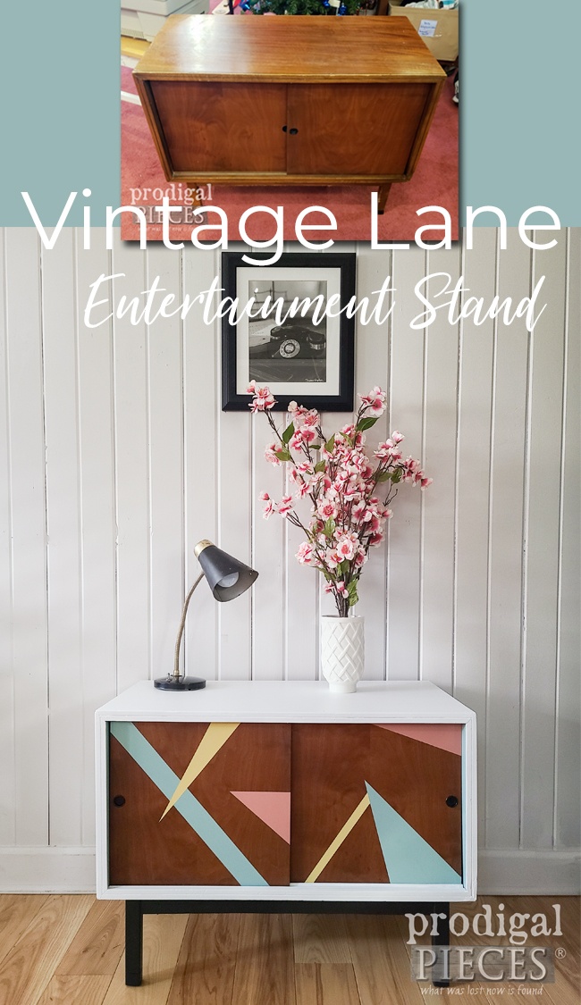 Saweeet! This vintage lane entertainment stand (record player stand) has a modern vibe making it suitable for any room in the home. See the details at Prodigal Pieces | prodigalpieces.com prodigalpieces vintage furniture midcentury modern