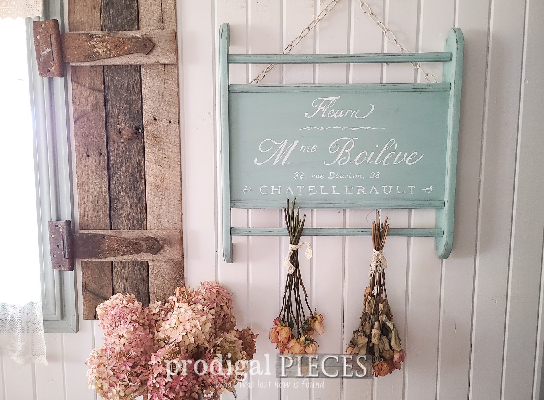 Vintage Baby Crib Upcycled