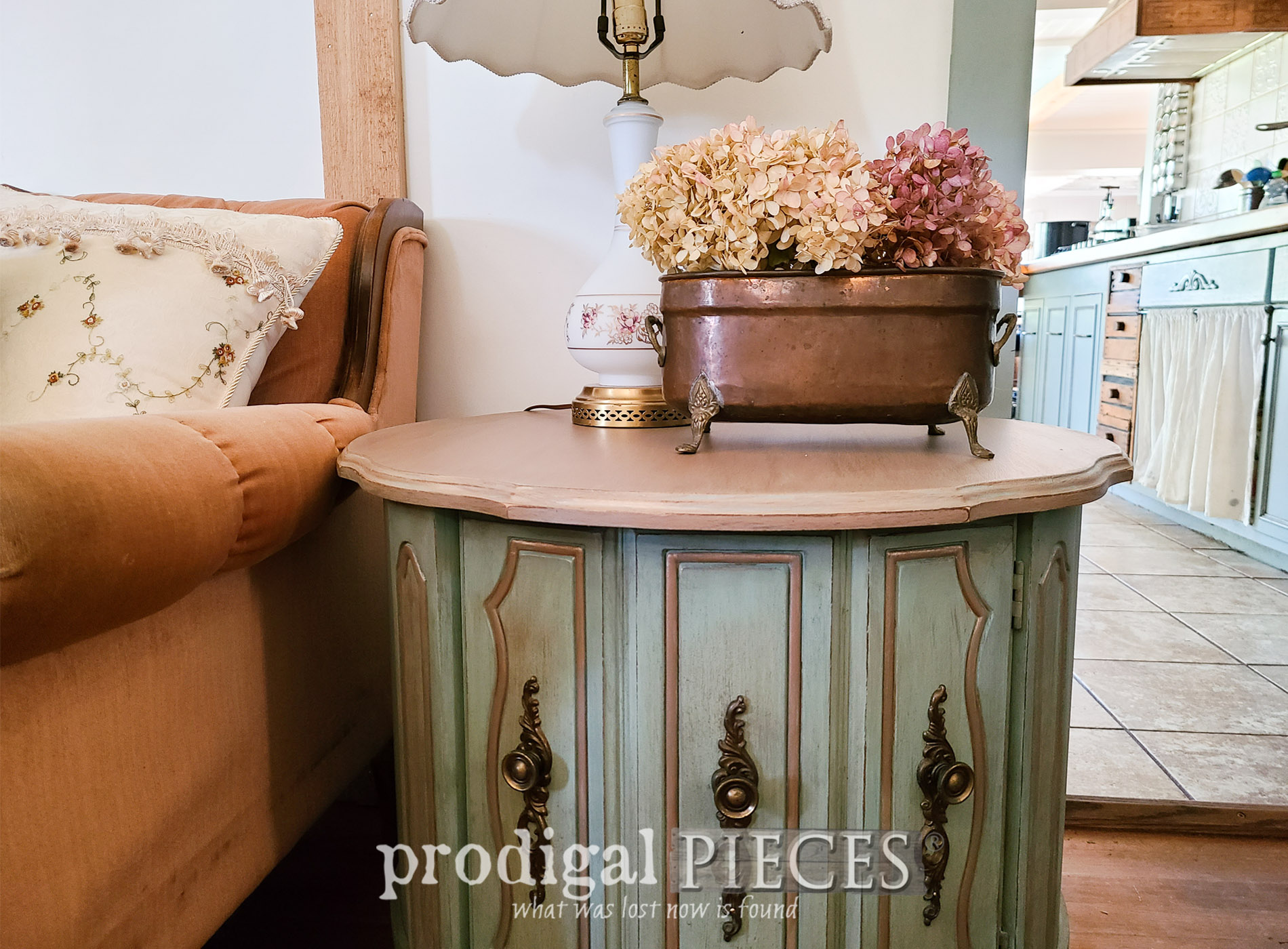 Vintage French Provincial Side Table