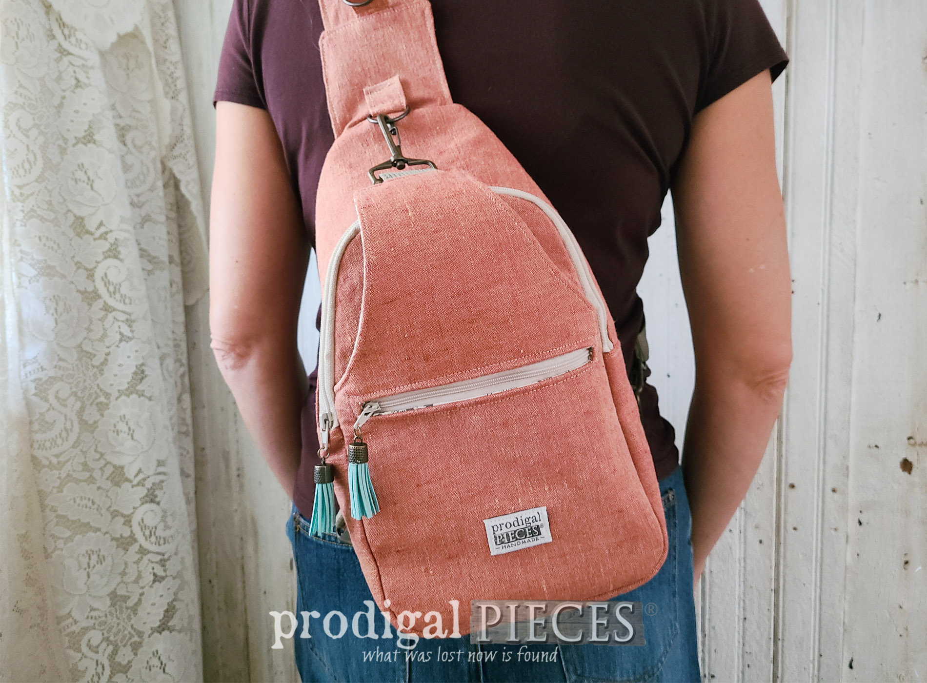DIY Sling Bag Refashioned