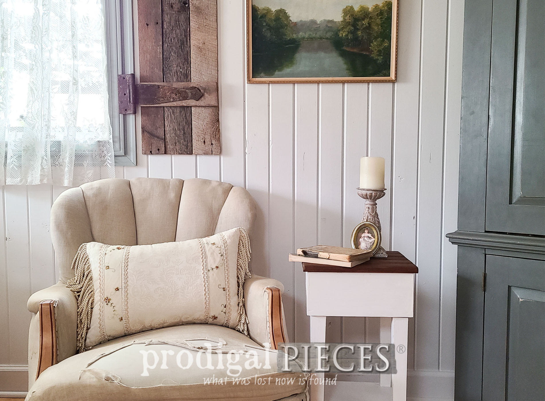 Accent Table Makeover ~ Kids CREATE