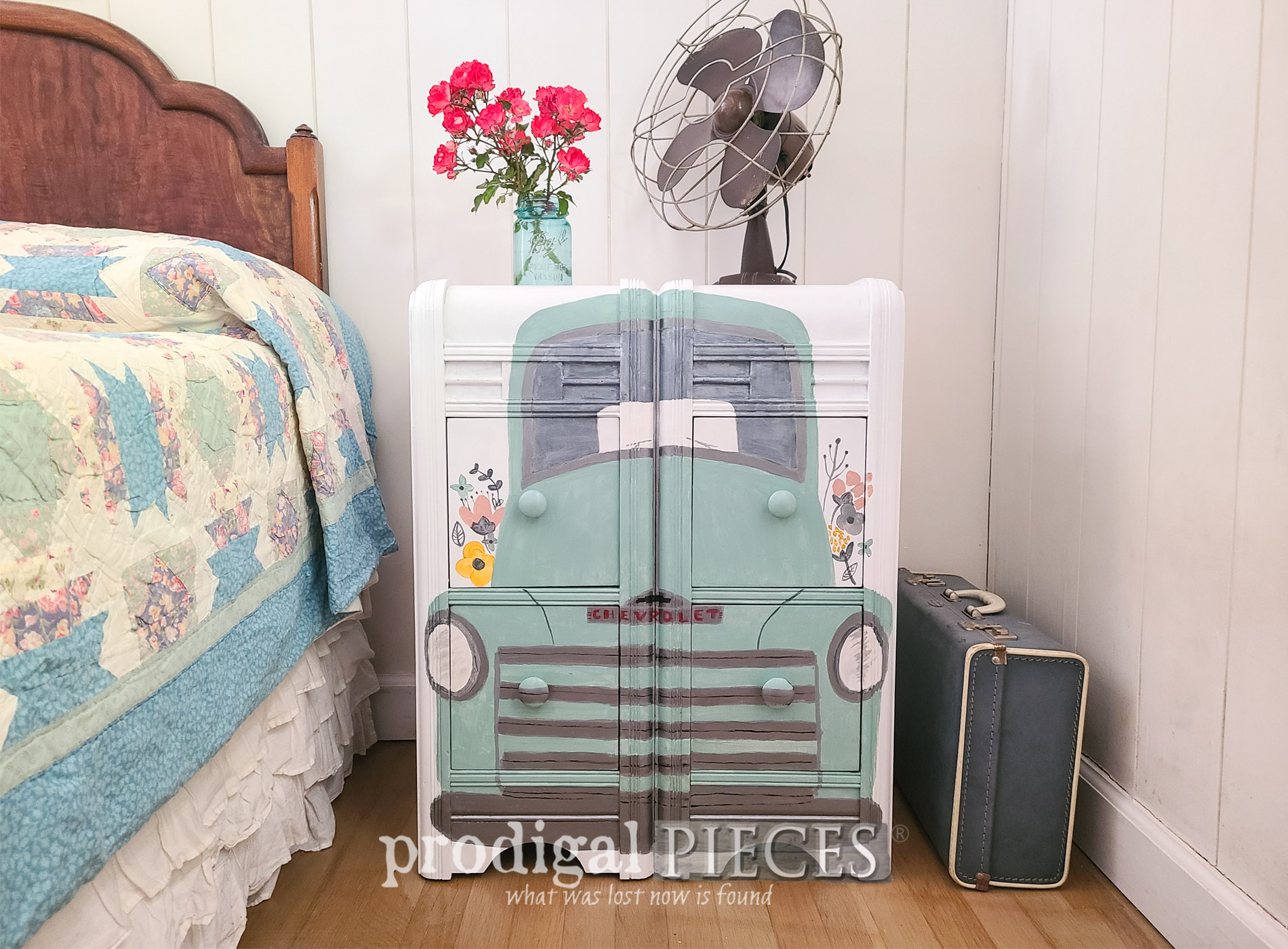 Repurposed Dressing Table