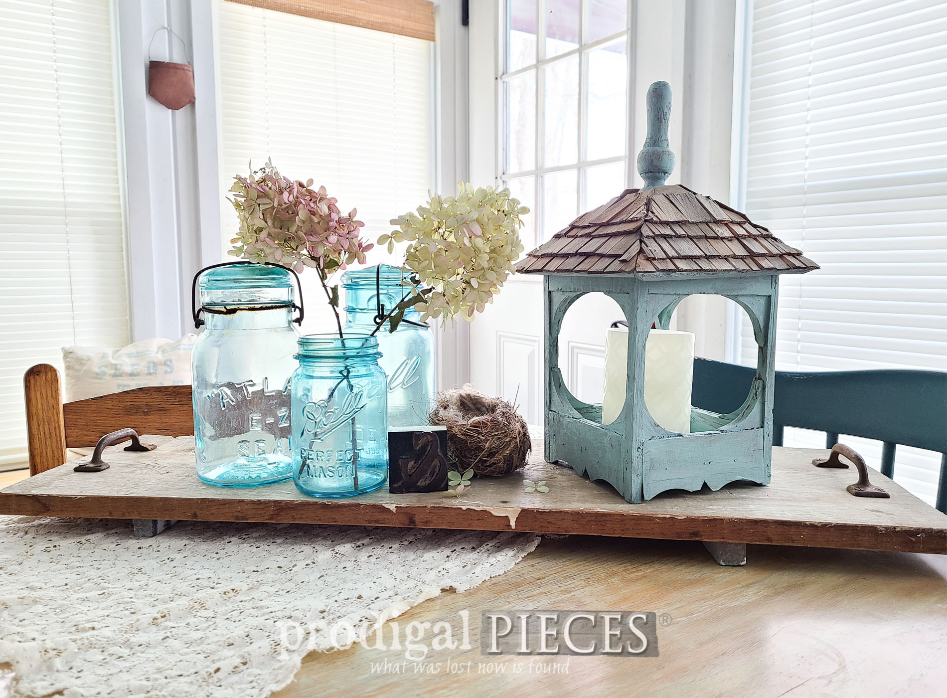 Thrifted Lantern Makeover