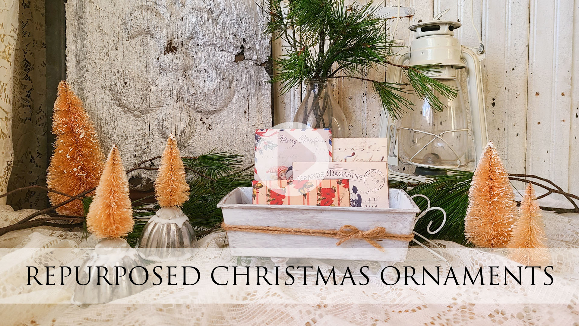 DIY Repurposed Christmas Ornaments from Vintage Bread Pans and Jello Molds by Larissa of Prodigal Pieces | prodigalpiecse.com prodigalpieces