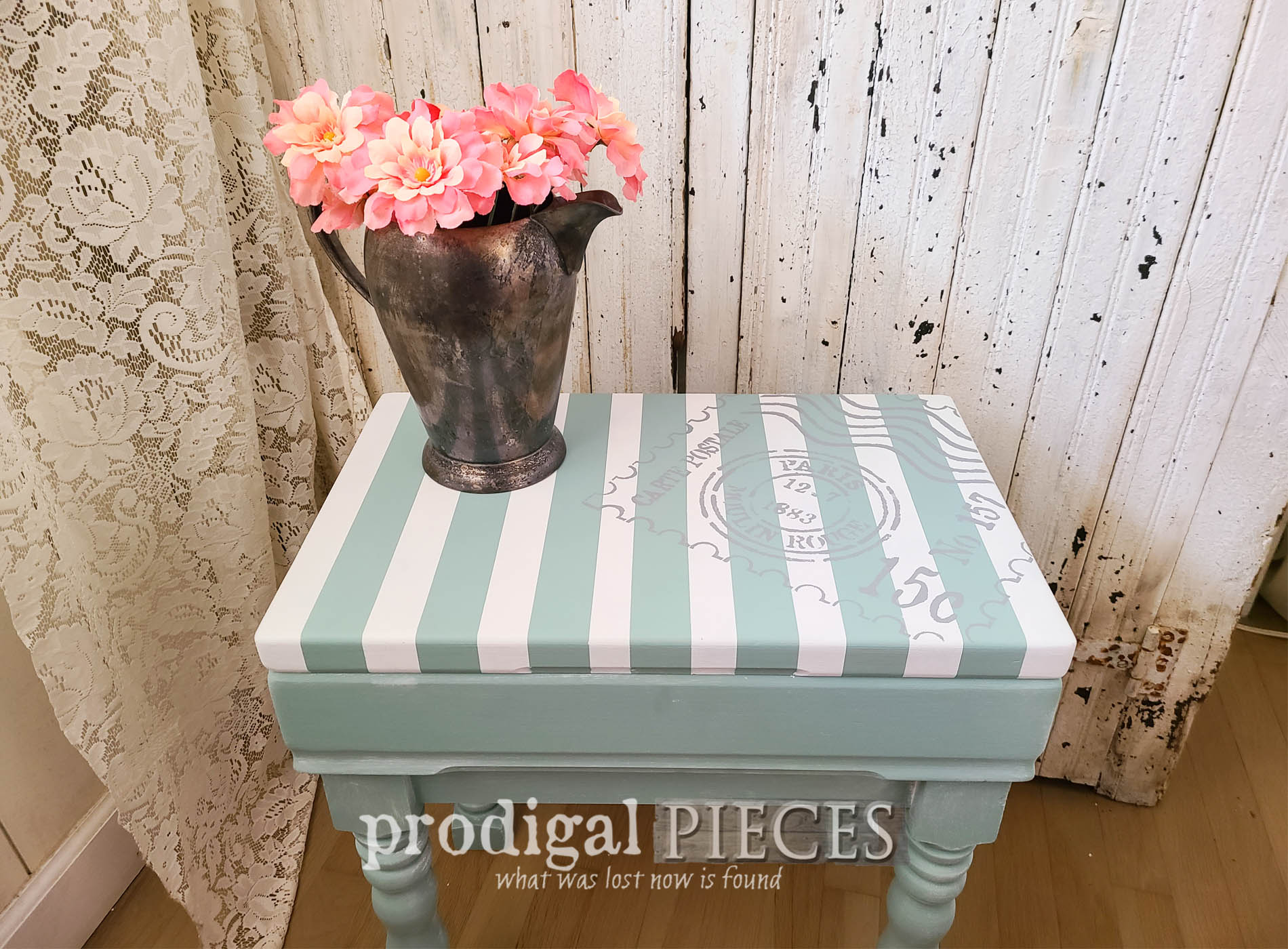 Reclaimed Silverware Chest Table