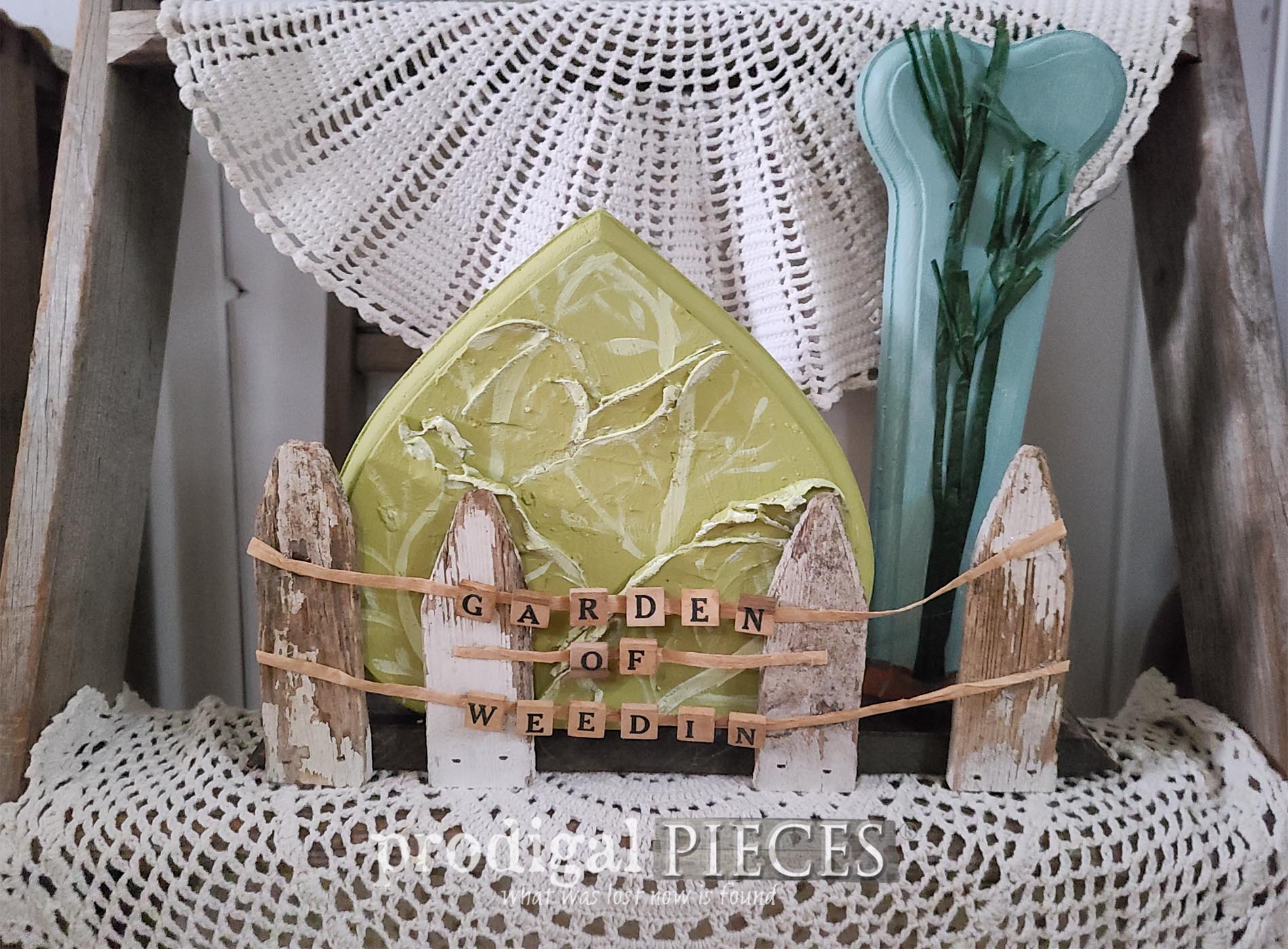 Vintage Wall Art Repurposed