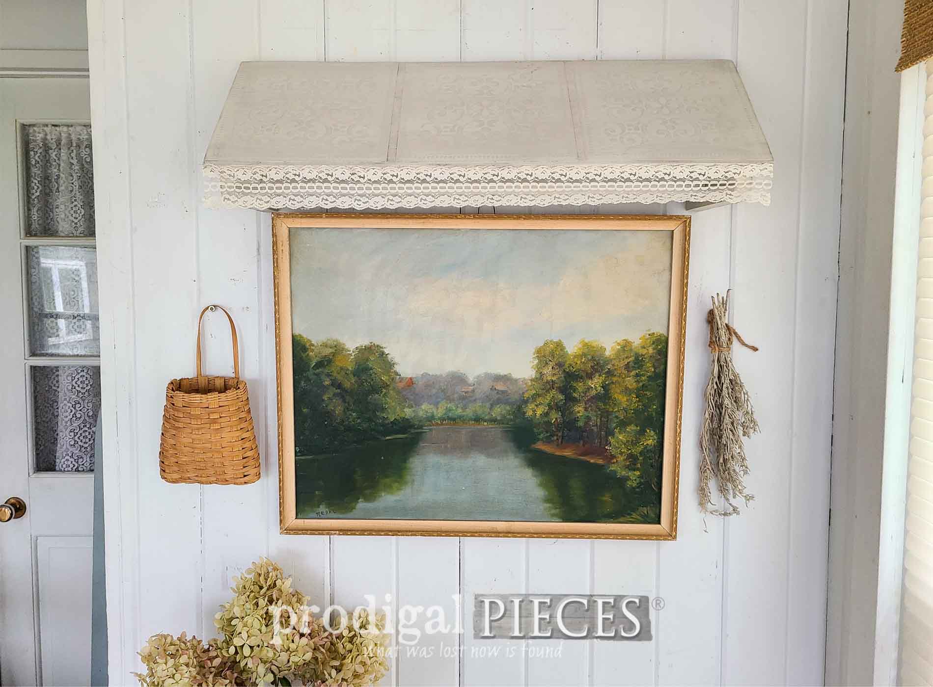 Tin Tile Awning - Dollar DIY